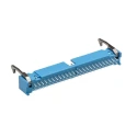 TE Connectivity AMP-LATCH Series Straight Through Hole PCB Header, 50 Contacts, 2.54 mm Pitch, 2 Row, Shrouded 3-1761606-5