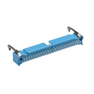 TE Connectivity AMP-LATCH Series Straight Through Hole PCB Header, 50 Contacts, 2.54 mm Pitch, 2 Row, Shrouded 3-1761606-5