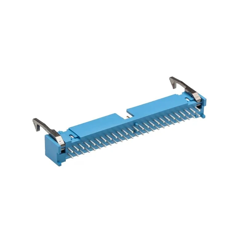 TE Connectivity AMP-LATCH Series Straight Through Hole PCB Header, 50 Contacts, 2.54 mm Pitch, 2 Row, Shrouded 3-1761606-5