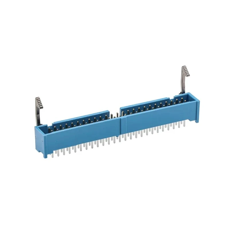 TE Connectivity AMP-LATCH Series Straight Through Hole PCB Header, 50 Contacts, 2.54 mm Pitch, 2 Row, Shrouded 3-1761606-5