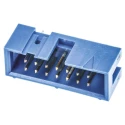 TE Connectivity AMP-LATCH Series Straight Through Hole PCB Header, 14 Contacts, 2.54 mm Pitch, 2 Row, Shrouded 2-1761603-5