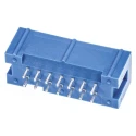 TE Connectivity AMP-LATCH Series Straight Through Hole PCB Header, 14 Contacts, 2.54 mm Pitch, 2 Row, Shrouded 2-1761603-5