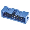 TE Connectivity AMP-LATCH Series Straight Through Hole PCB Header, 16 Contacts, 2.54 mm Pitch, 2 Row, Shrouded 2-1761603-6