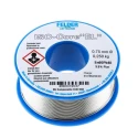 Felder Lottechnik Lead Solder Wire 0.75 mm Diameter Rosin Based Flux 183 °C Melting Point 250g 20.600.72037