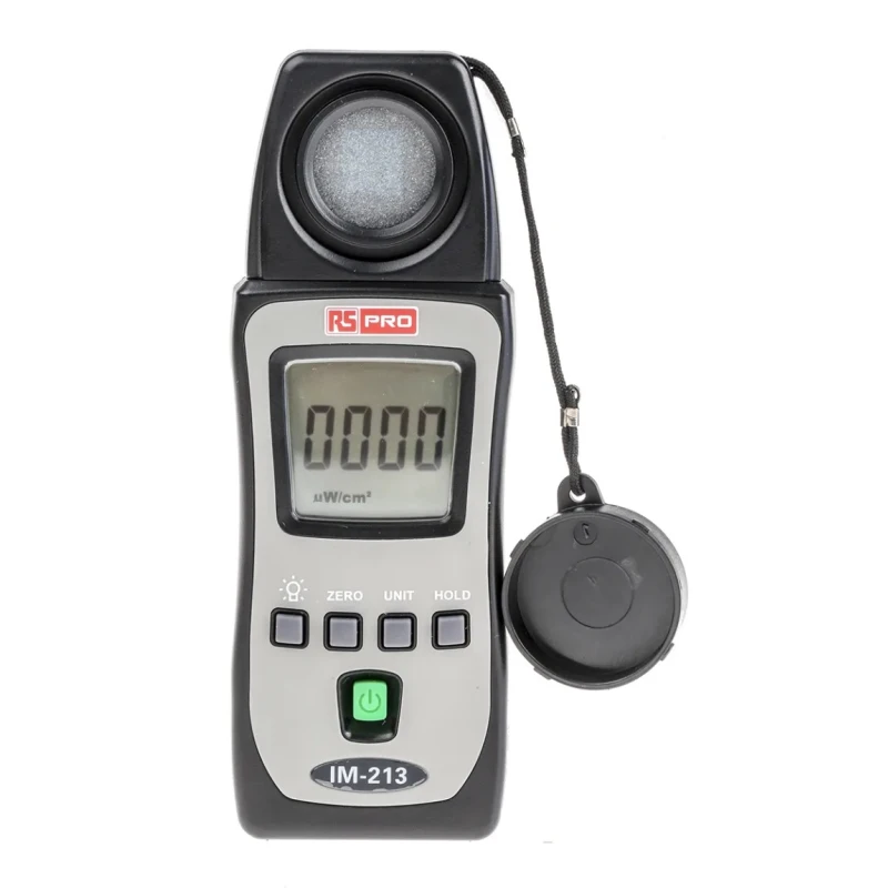RS PRO UV Meter Mini Pocket UV AB Light Measurement Device with 100h Battery Life 106-5310