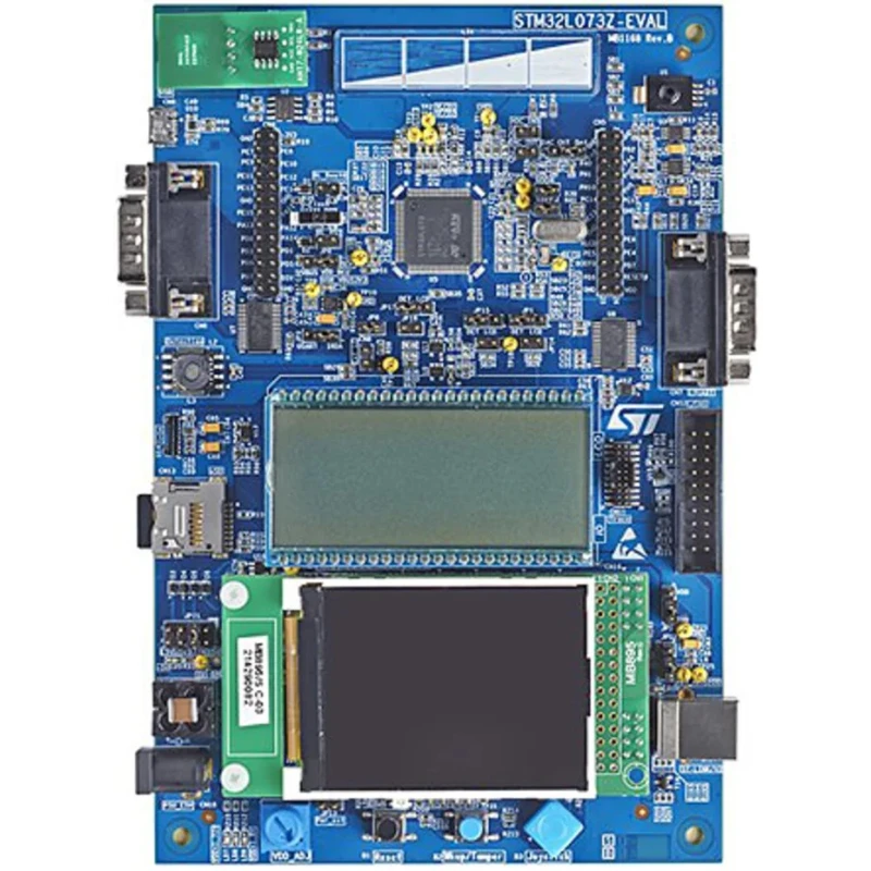 STMicroelectronics Evaluation Board MCU Evaluation Board with ARM Cortex M4, 2.8 Inch LCD-TFT, USB Interface STM32L073Z-EVAL