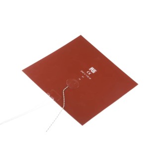 RS PRO Silicone Heater Mat 240V AC 176W Square 200mm x 200mm 106-5427