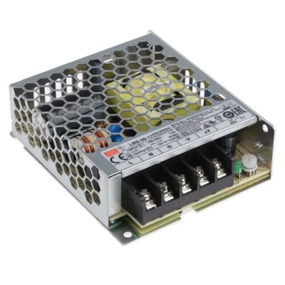 MEAN WELL Switching Power Supply 12V DC 50W 4.2A Chassis Mount LRS-50-12