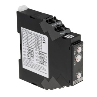 Omron DIN Rail Timer Relay Multifunction 0.1s to 100h Time Range 2-Contact SPDT 24-240V AC/DC H3DT