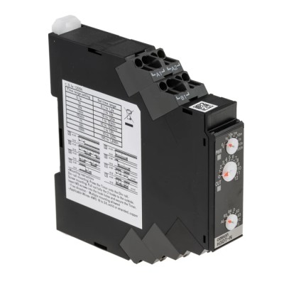 Omron DIN Rail Timer Relay Multifunction 0.1s to 100h Time Range 2-Contact SPDT 24-240V AC/DC H3DT