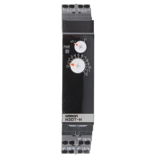 Omron DIN Rail Solid State Timer, Power Off Delay, 2-Contact, 240 V dc, 48 V ac, 1 to 120 s, SPDT Switch H3DT