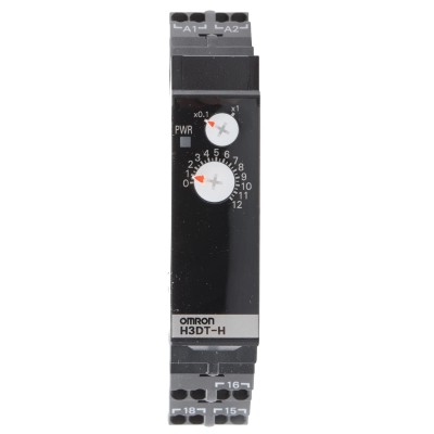 Omron DIN Rail Solid State Timer, Power Off Delay, 2-Contact, 240 V dc, 48 V ac, 1 to 120 s, SPDT Switch H3DT