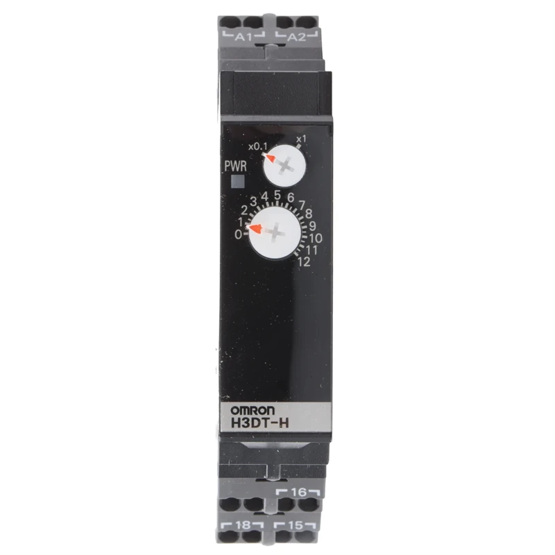 Omron DIN Rail Solid State Timer, Power Off Delay, 2-Contact, 240 V dc, 48 V ac, 1 to 120 s, SPDT Switch H3DT
