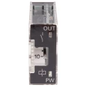 Omron H3RN Series Front Mount Solid State Timer Relay 2-Contact 12 to 24 V DC / 24 V AC 0.1 min to 10 h Multifunction 