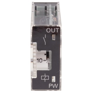 Omron H3RN Series Front Mount Solid State Timer Relay 2-Contact 12 to 24 V DC / 24 V AC 0.1 min to 10 h Multifunction 