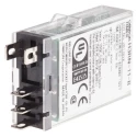 Omron H3RN Series Front Mount Solid State Timer Relay 2-Contact 12 to 24 V DC / 24 V AC 0.1 min to 10 h Multifunction 