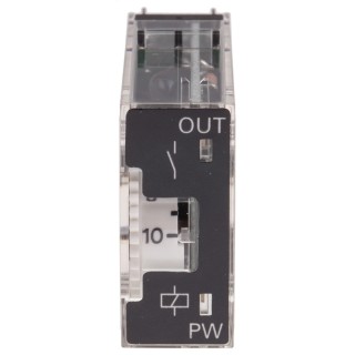 Omron Front Mount Solid State Timer Relay 2-Contact 12 to 24 V DC, 24 V AC, 0.1 s to 10 min, Multifunction H3RN