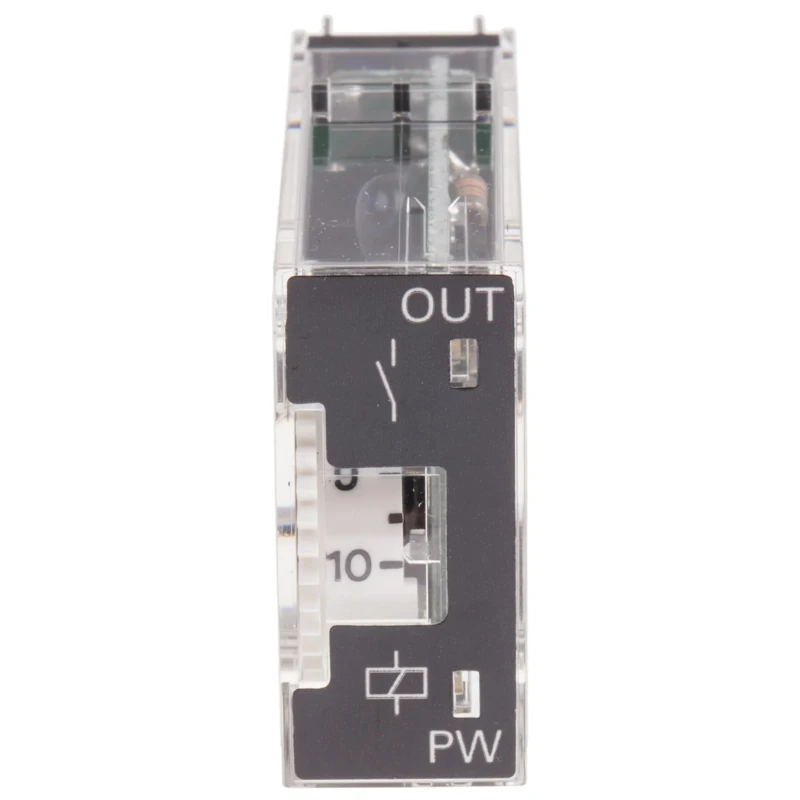 Omron Solid State Timer Front Mount DPST 2-Contact Multifunction 12 to 24 V dc 24V ac 0.1 s to 10 min H3RN