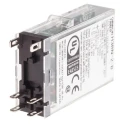 Omron Solid State Timer Front Mount DPST 2-Contact Multifunction 12 to 24 V dc 24V ac 0.1 s to 10 min H3RN