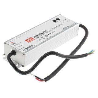 MEAN WELL Industrial Grade Switching Power Supply 48V DC, 153.6W, High Efficiency, Aluminium Chassis HEP-150-48A