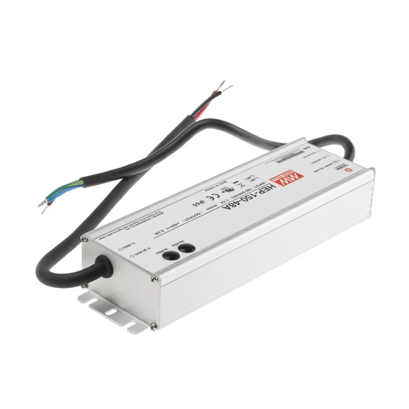 MEAN WELL Industrial Grade Switching Power Supply 48V DC, 153.6W, High Efficiency, Aluminium Chassis HEP-150-48A
