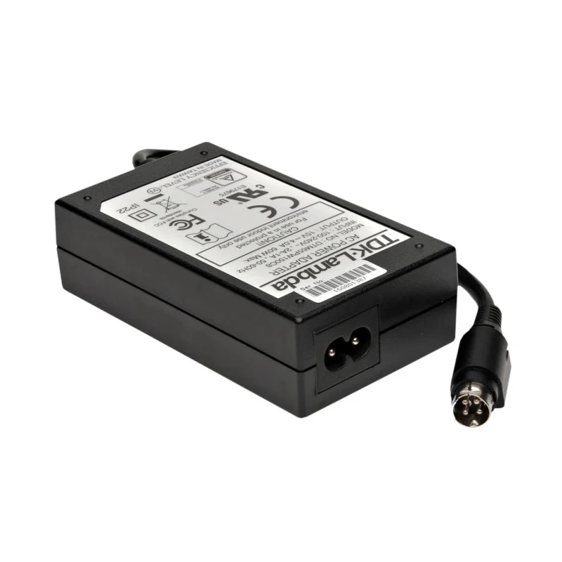 TDK-Lambda AC/DC Power Adapter 65W 12V DC Output 5A KPPx-4P Connector C8 Plug DTM-65PW-120-C8