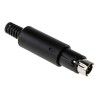 RS PRO 6 Pole Straight Miniature DIN Plug, 1A Current, 50 V AC/DC Cable Male 463-388