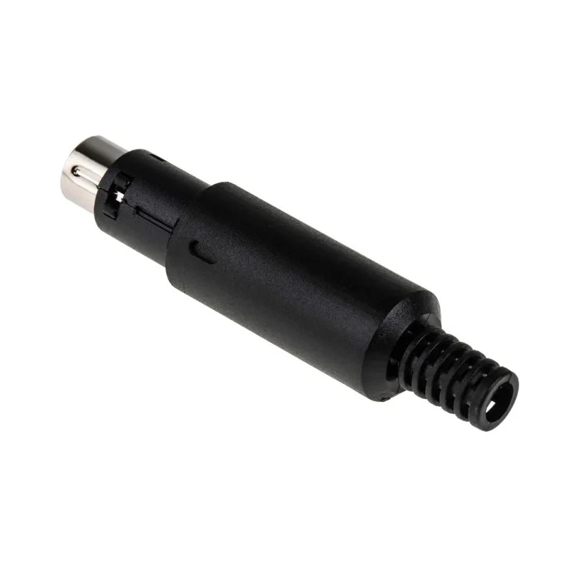 RS PRO 6 Pole Straight Miniature DIN Plug, 1A Current, 50 V AC/DC Cable Male 463-388