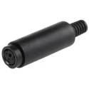 RS PRO 3 Pole Straight Miniature DIN Socket Cable Female 1A Current 50V AC/DC 463-401