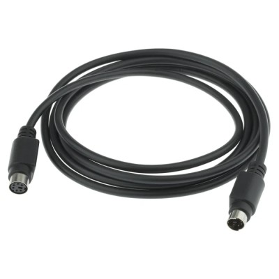 RS PRO PS/2 Cable Black Polyvinyl Chloride Jacket 2m Length 50V AC 463-546
