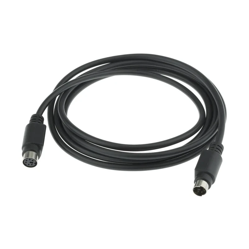 RS PRO PS/2 Cable Black Polyvinyl Chloride Jacket 2m Length 50V AC 463-546