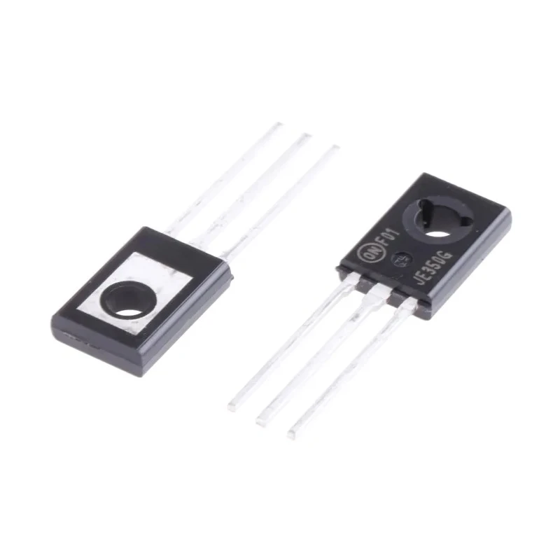 onsemi Bipolar Transistor PNP 500 mA 300 V 20 W TO-225 Package 3-Pin MJE350G