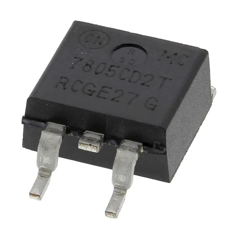 onsemi 5V Linear Voltage Regulator Surface Mount 35V Maximum Input MC7805CD2TG