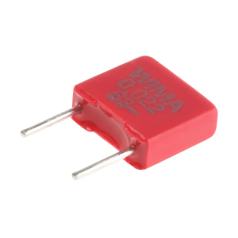 WIMA MKS2 Series Film Capacitor 22nF 40V AC 63V DC Through Hole Mount Metalized Polyester PET 