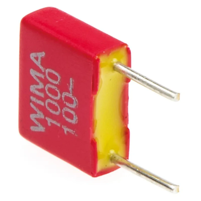 WIMA FKS2 Film Capacitor 1 nF 63V AC 100 V DC Through Hole FKS2