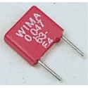 WIMA MKS2 Film Capacitor 33nF 40V AC 63V DC Through Hole Metallised Polyester PET 