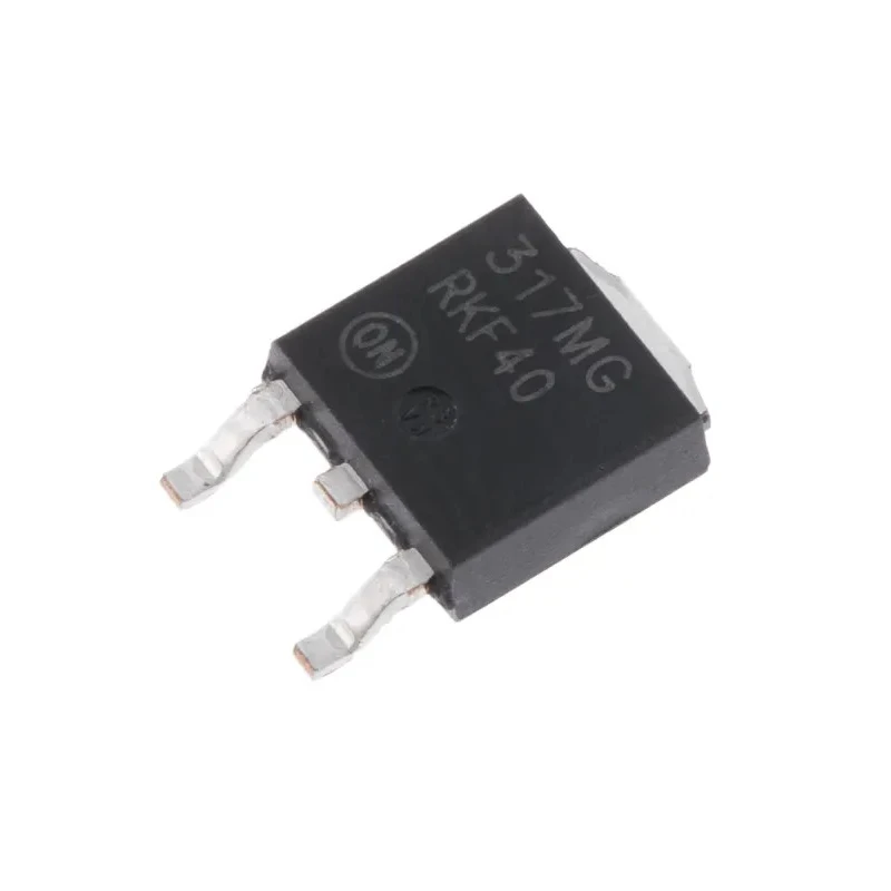 onsemi Adjustable Linear Voltage Regulator 1.25-37 V 1.5 A Surface Mount 3-Pin LM317MDTG