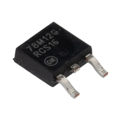 onsemi Surface Mount Positive Voltage Regulator MC78M12CDTG 35V 3-Pin MC78M12CDTG