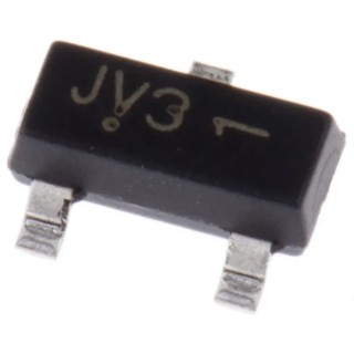 onsemi Schottky Diode 30 V 200 mA Single Diode 3-Pin SOT-23 Package AEC-Q101 BAT54LT1G