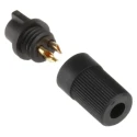 binder Circular Connector Subminiature 3 Contacts Cable Socket Female IP40 60V 3A Polyamide Housing 719 Series 09-9748-00-03