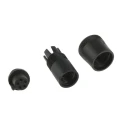 binder Circular Connector, 5 Contacts, Cable Mount, Subminiature Socket, Female, IP40, 60V, 3A, Polyamide 09-9790-71-05