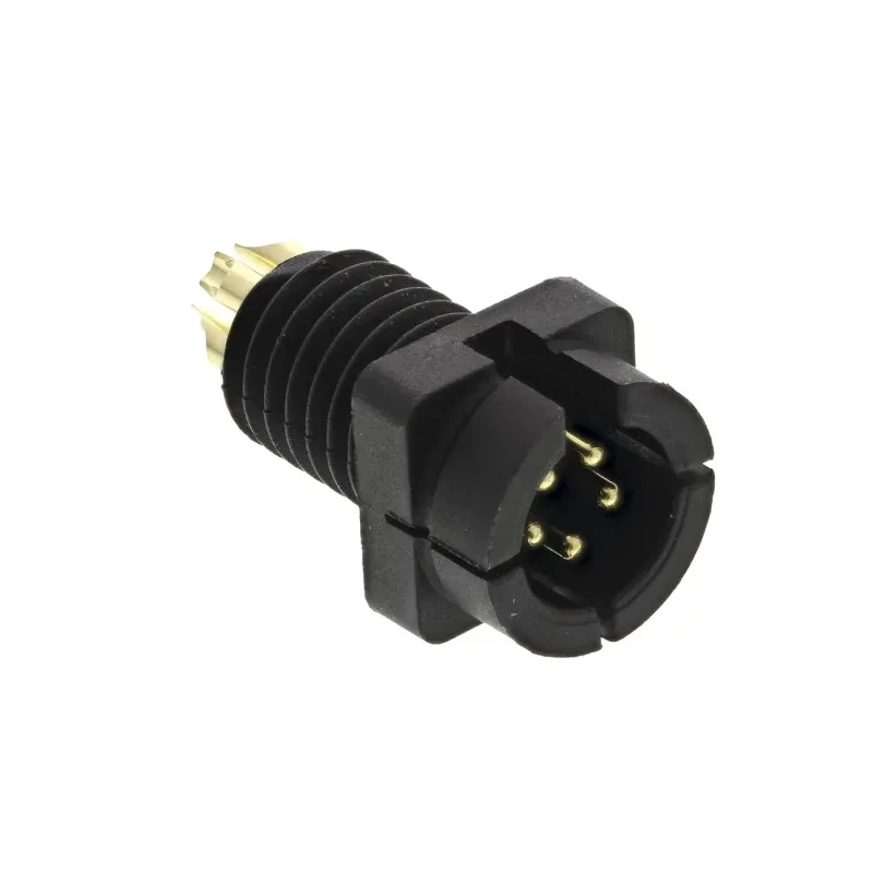 binder Industrial Circular Connector, Panel Mount, 5 Contacts, Plug Male, IP40, 8 mm Shell, 60V, 3A, Polyamide 09-9791-30-05