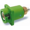 ITT Cannon Panel Mount Industrial Power Mains Connector 1kV Rated 250A Green Veam Snaplock IP67