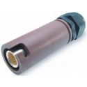 ITT Cannon Industrial Power Connector Veam Snaplock Cable Mount 250A 1kV IP65 Brown 