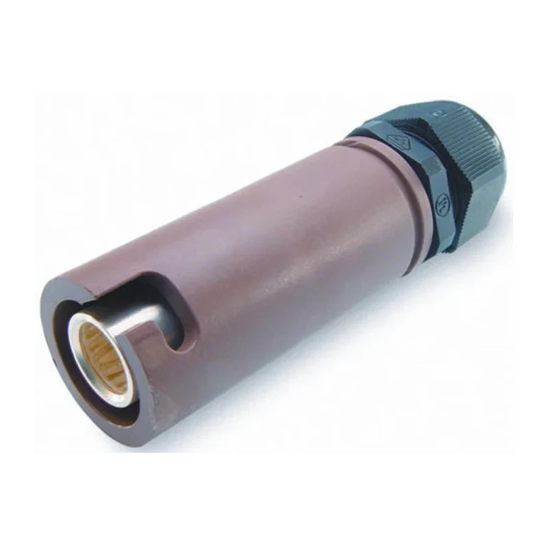 ITT Cannon Industrial Power Connector Veam Snaplock Cable Mount 250A 1kV IP65 Brown 