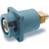 ITT Cannon Veam Snaplock IP67 Grey Panel Mount 1P Straight Female Mains Connector 250A 1kV