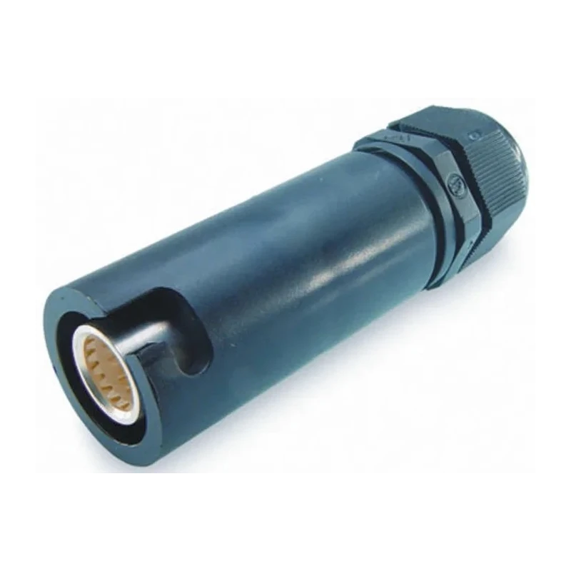 ITT Cannon Industrial Power Connector Cable Mount 250A 1kV IP65 Black Veam Snaplock 