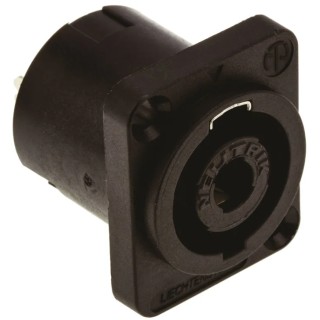 Neutrik Loudspeaker Connector 4 Way Male Panel Mount 40A 250V Solder Termination NL4MPXX