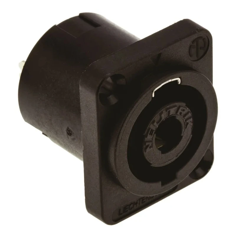 Neutrik Loudspeaker Connector 4 Way Male Panel Mount 40A 250V Solder Termination NL4MPXX