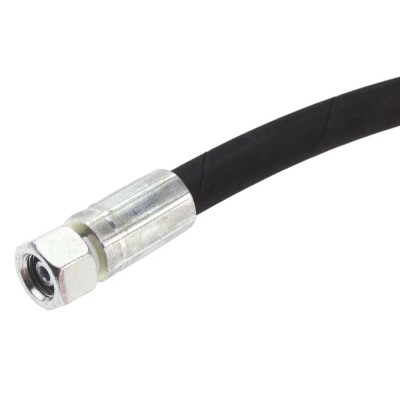 RS PRO Hydraulic Hose Assembly 462mm Length Synthetic Rubber Inner Hose Steel Reinforcing 400 bar Max Pressure 110-1989